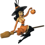 Bettie Page Tricks & Treats Ornament