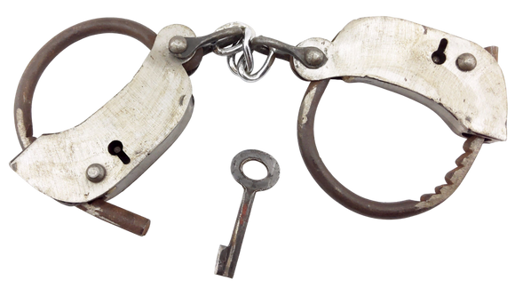 Decorative Vintage-Style Handcuffs – Dark Rain Design