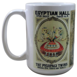 Female Freak Show Vintage Circus Poster Mug