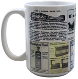 Vintage Undertaker Ads Mug