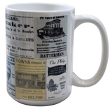 Vintage Undertaker Ads Mug