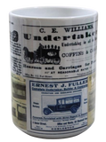 Vintage Undertaker Ads Mug
