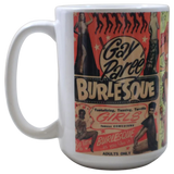 Vintage Gay Paree Burlesque Poster Mug