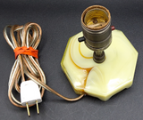 Uranium Slag Glass Table Lamp