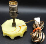 Uranium Slag Glass Table Lamp