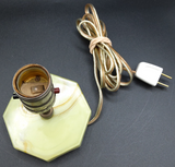 Uranium Slag Glass Table Lamp