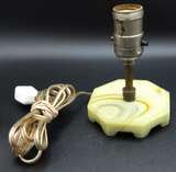 Uranium Slag Glass Table Lamp