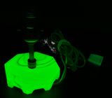 Uranium Slag Glass Table Lamp
