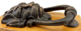 Lion Cast Iron Door Knocker & Strike Plate