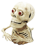 The Miser Cast Iron Skull Bank