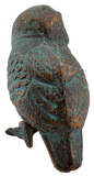 Wise Owl Cast Iron Figurine