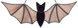 Bat Suncatcher - Pale Lavender