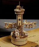 Airplane Control Tower Music Box