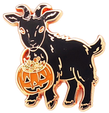 Trick-or-Treat Baby Goat