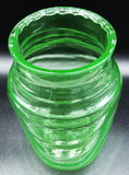 Triangular Uranium Glass Storage Container