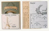 Eiffel Tower 3-D Wood Puzzle Kit