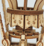 Hot Air Balloon 3-D Wood Puzzle Kit