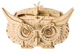 Owl Storage Box 3-D Wood Puzzle Kit